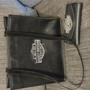 Harley Davidson Leather purse